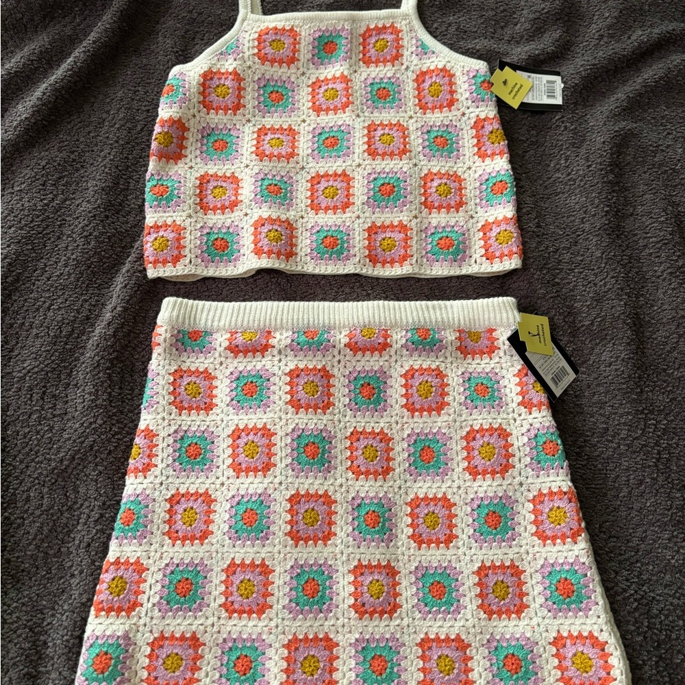 Colorful Crochet Kids Set